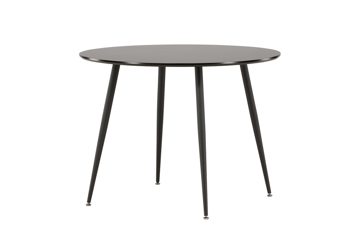 Plaza Rundt Matbord – ⌀100 Svart