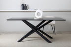 Piazza Matbord – 180x90 Svart