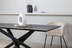 Piazza Matbord – 180x90 Svart