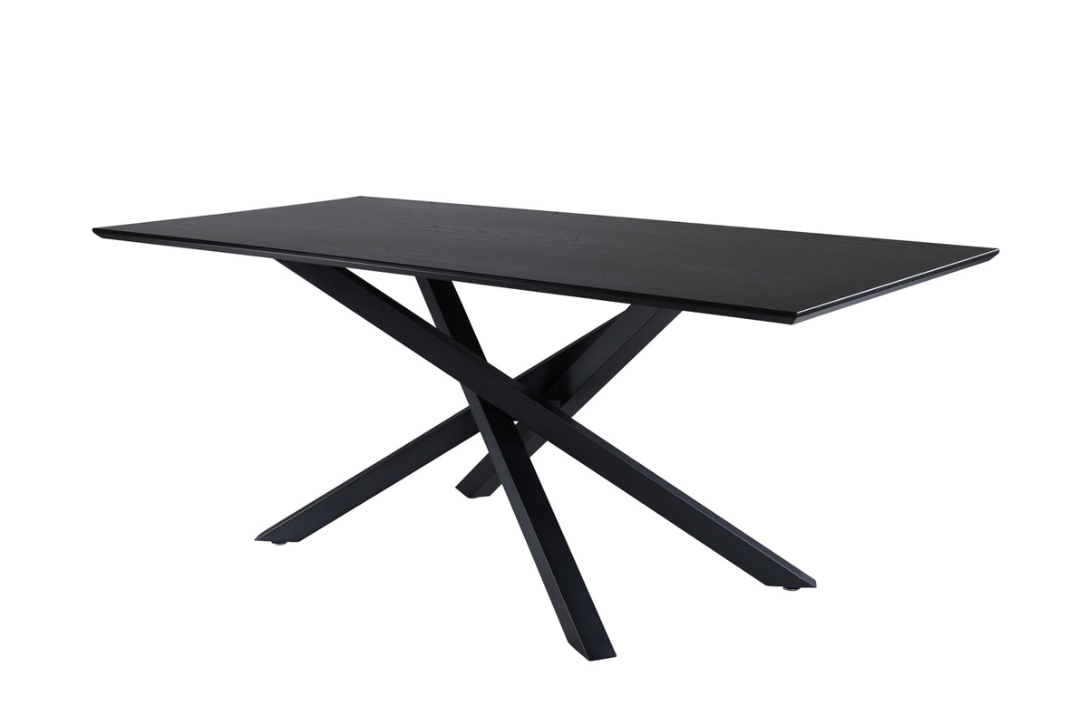 Piazza Matbord – 180x90 Svart