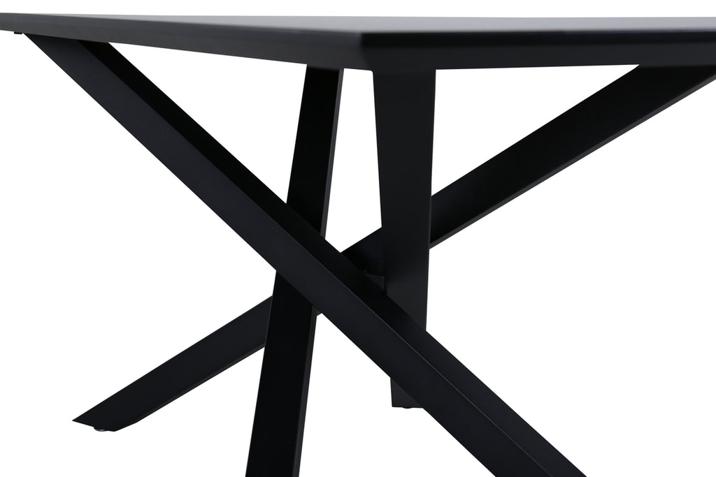 Piazza Matbord – 180x90 Svart