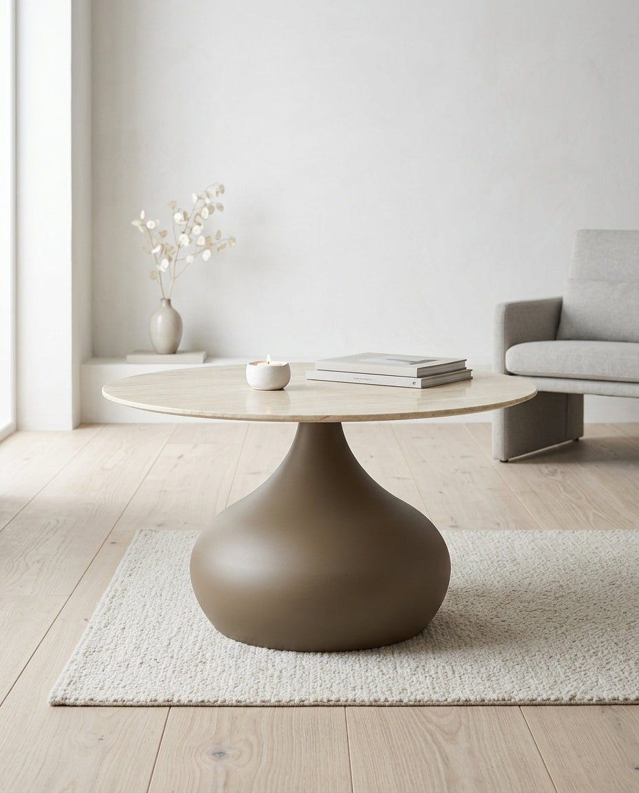 Pienza Soffbord – Khaki