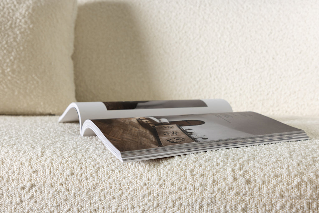 Luna 3-sits soffa Vit