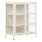 Brisbane Display Cabinet – Off White (101 x 80 x 40 cm)