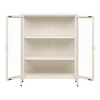 Brisbane Display Cabinet – Off White (101 x 80 x 40 cm)
