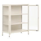 Brisbane Display Cabinet – Off White (101 x 80 x 40 cm)