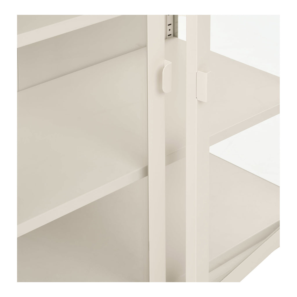 Brisbane Display Cabinet – Off White (101 x 80 x 40 cm)
