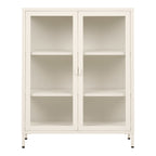 Brisbane Display Cabinet – Off White (101 x 80 x 40 cm)