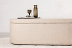 Potenza Sittpuff med Förvaring – Off-white