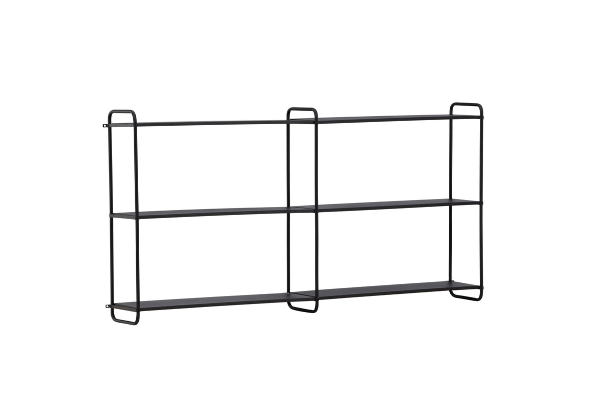 Lyon Hyllor 18 x 63 x 122 Svart