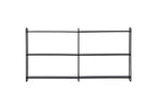 Lyon Hyllor 18 x 63 x 122 Svart