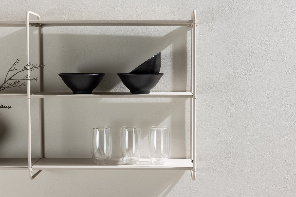 Lyon Hyllor 122 x 63 x 18 Beige