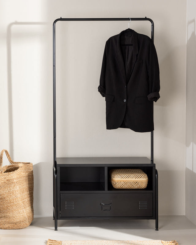 Quito Hängare 40 x 175 x 100 Svart