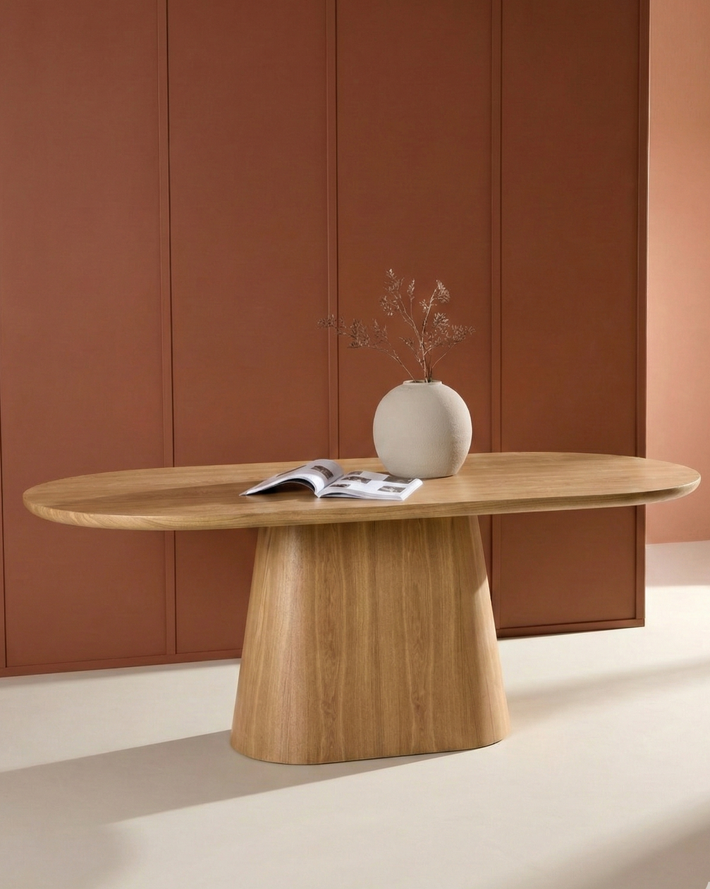 Stjärnö Ovala Matbord 200 x 90 Natur