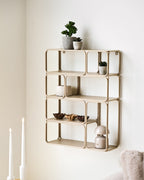 Lanciano Vägghylla – Beige