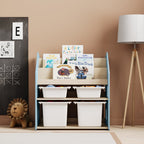 2in1-Kinderregal - zart blau – BusyKids
