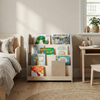 Bücherregal nach Montessori - Weiß und Grau – Grå – BusyKids