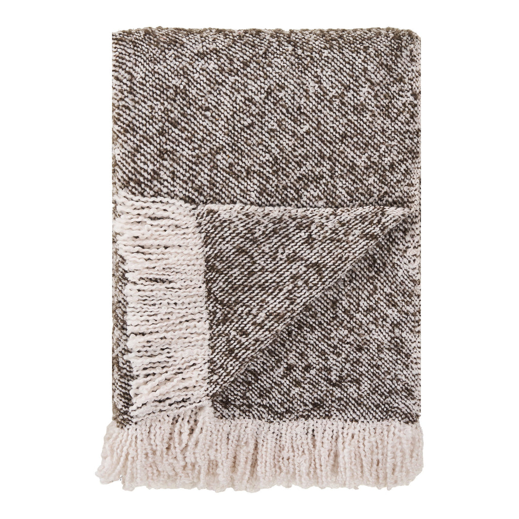 Sira Pläd – Beige / Brun