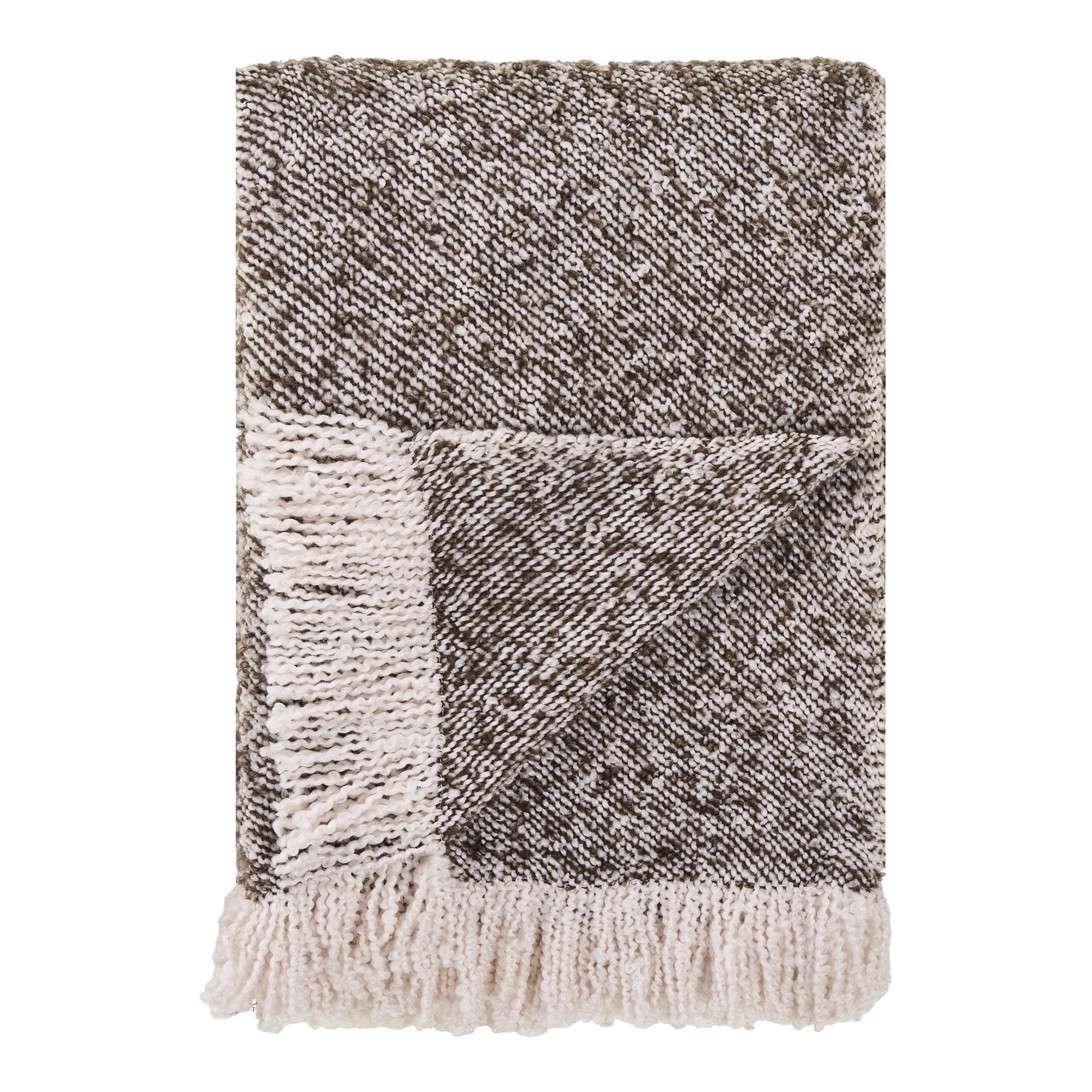 Sira Pläd – Beige / Brun