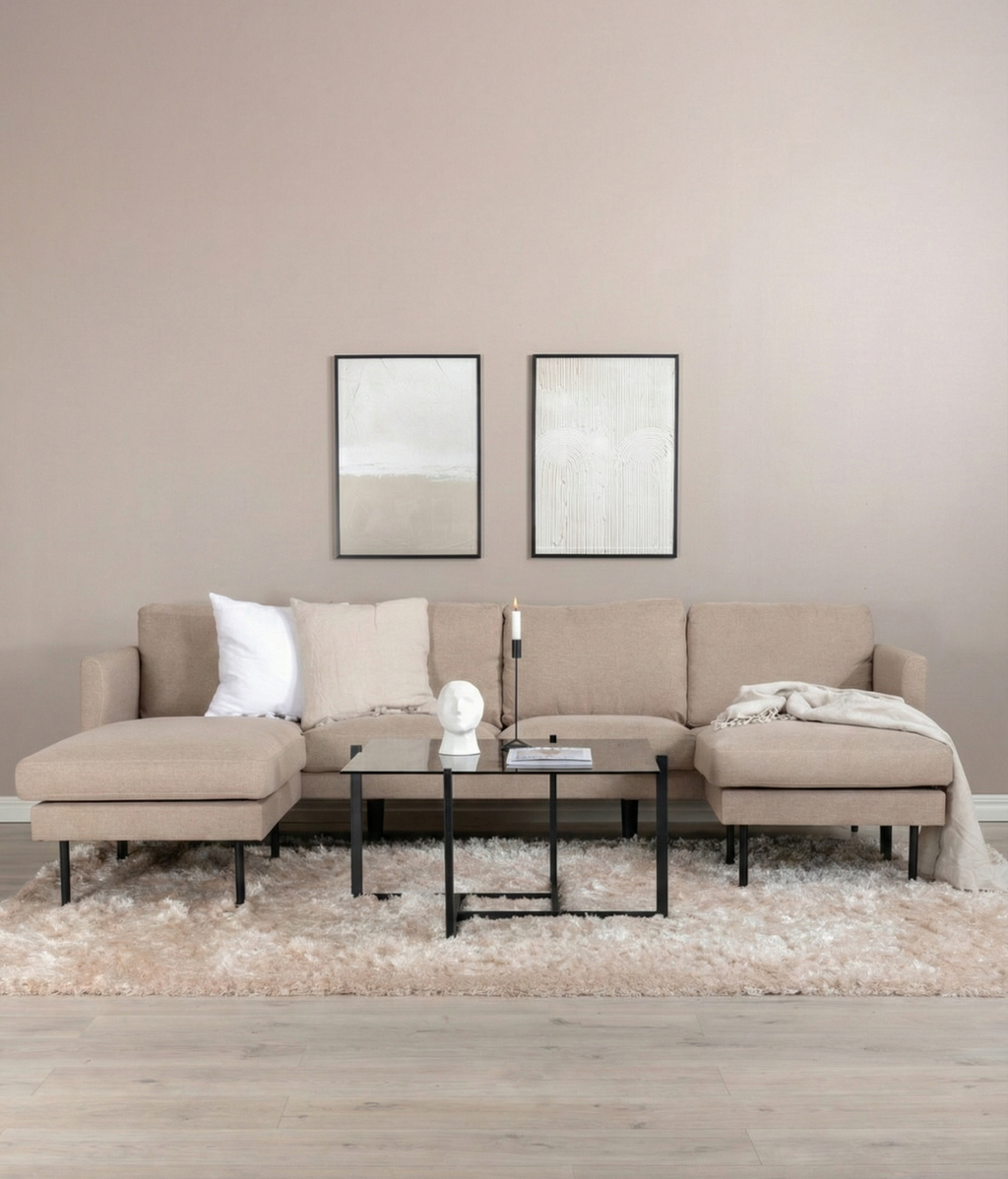 Zoom Divansoffa Beige