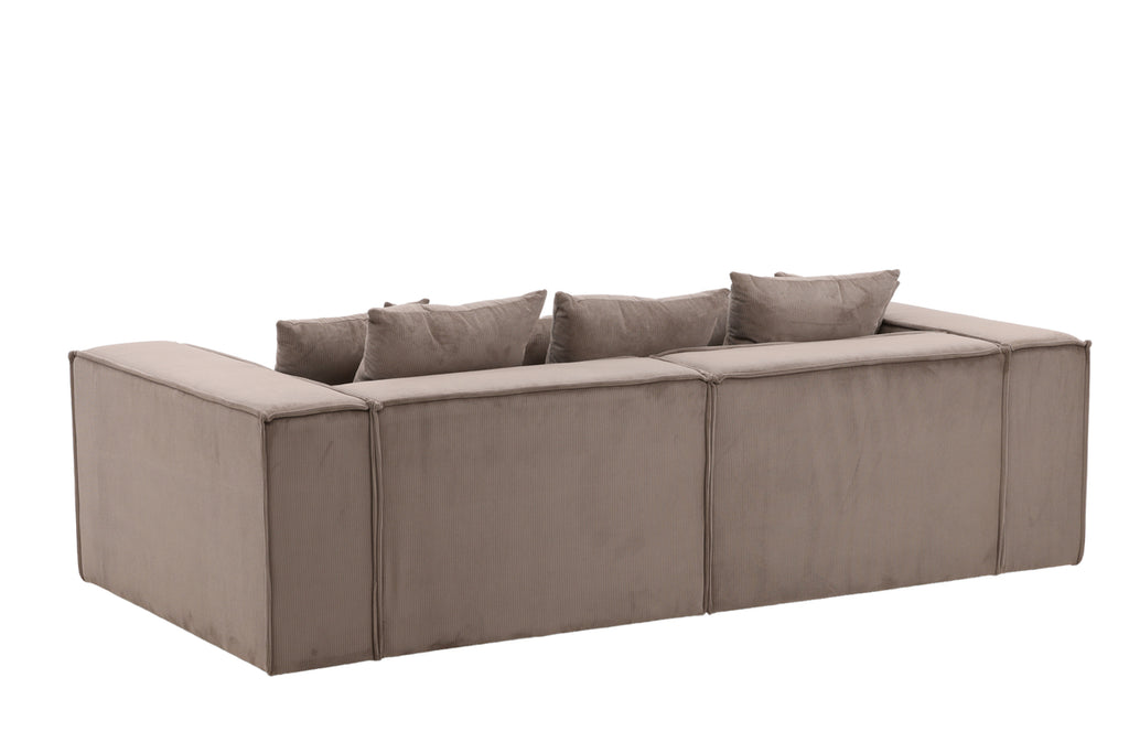 Gillholmen 3-sitssoffa – Brun Manchester