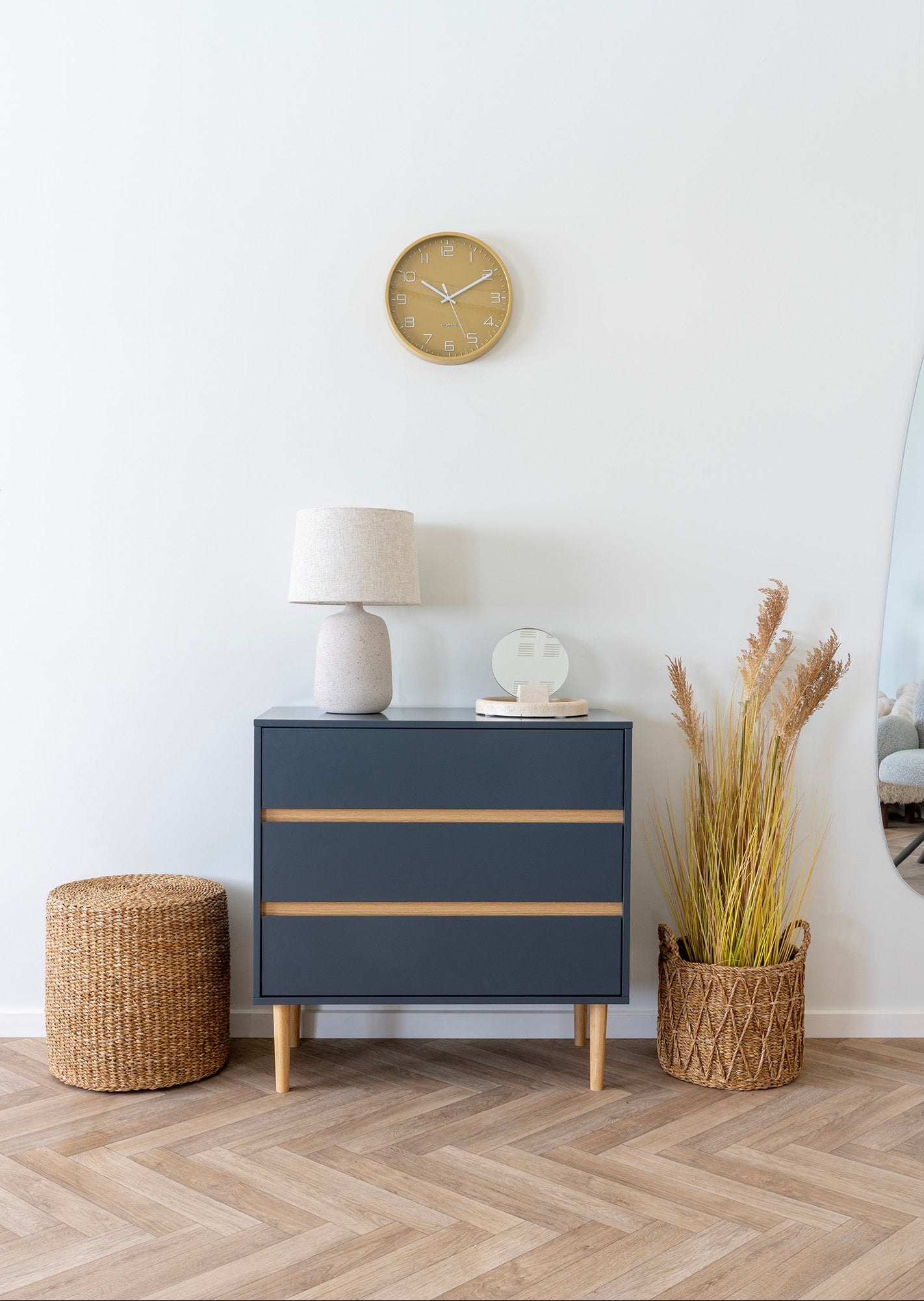 Bordspegel Travertin