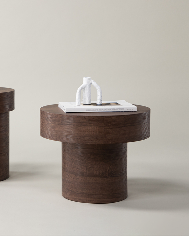 Malung Sidobord ⌀50 Brun