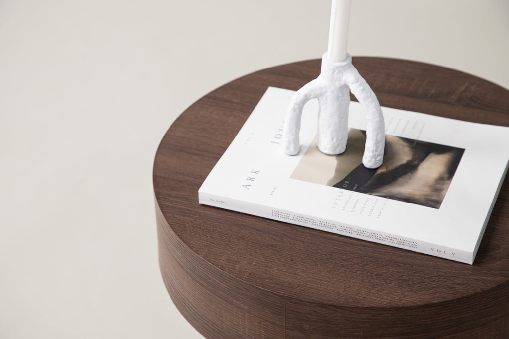 Malung Sidobord ⌀50 Brun