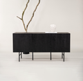 Björkön Skåp 42 x 75 x 150 Svart