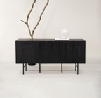 Björkön Skåp 42 x 75 x 150 Svart