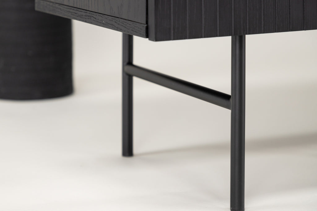 Björkön Skåp 42 x 75 x 150 Svart