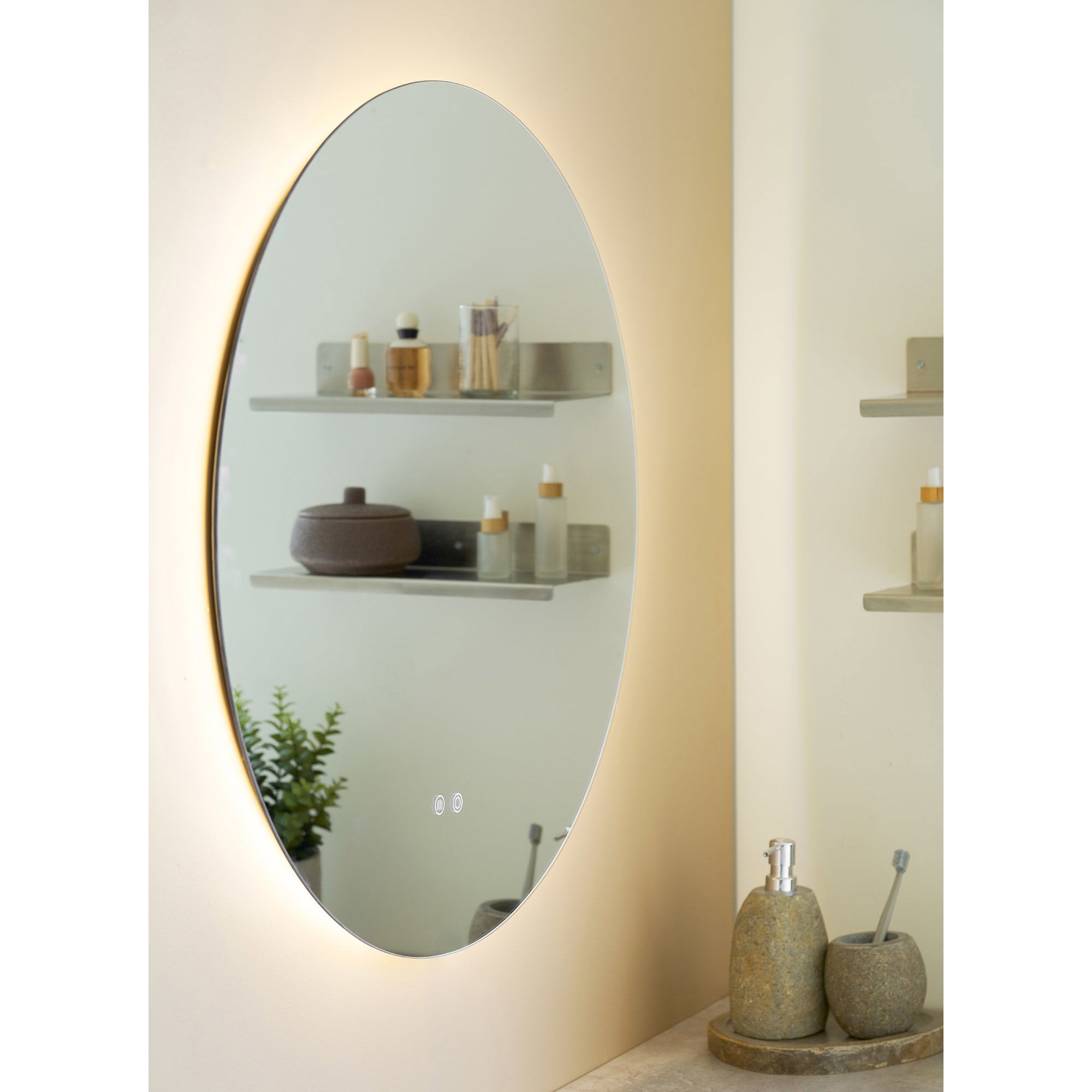 Kiama Spegel med LED-belysning