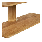 Calcata Väggmonterad Hylla i Ek med 3 Hyllplan – 55x55x22 cm