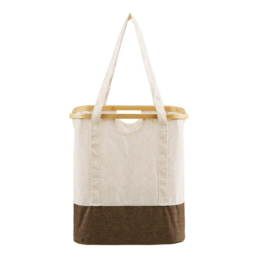 Noto Tvättkorg – Off White / Brun