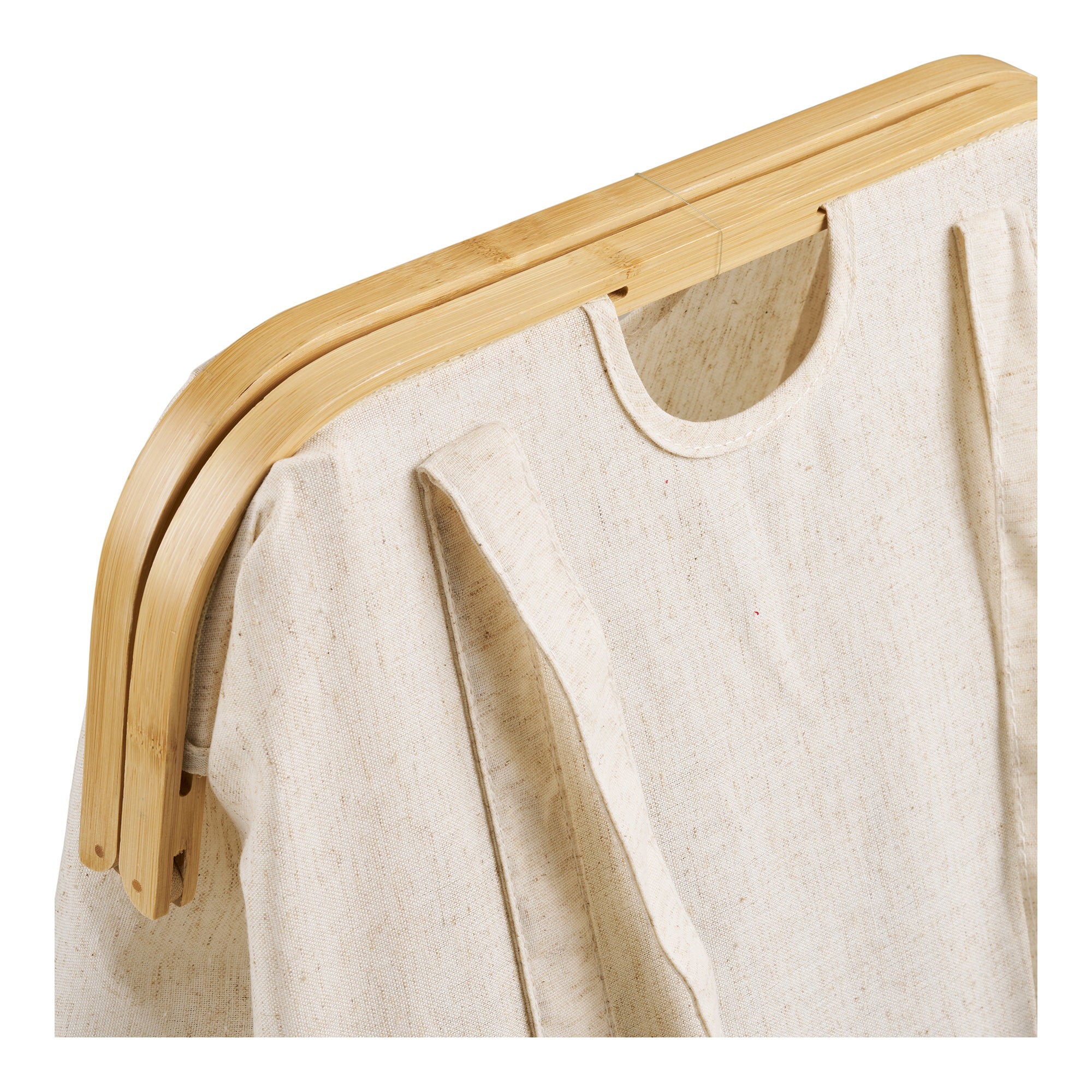 Noto Tvättkorg – Off White / Brun