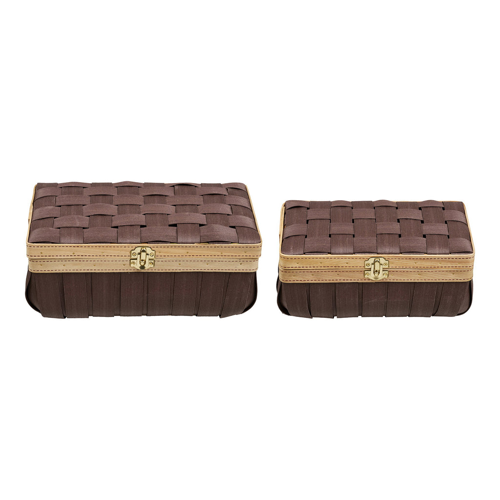 Medan Korgar – Brun (Set om 2)