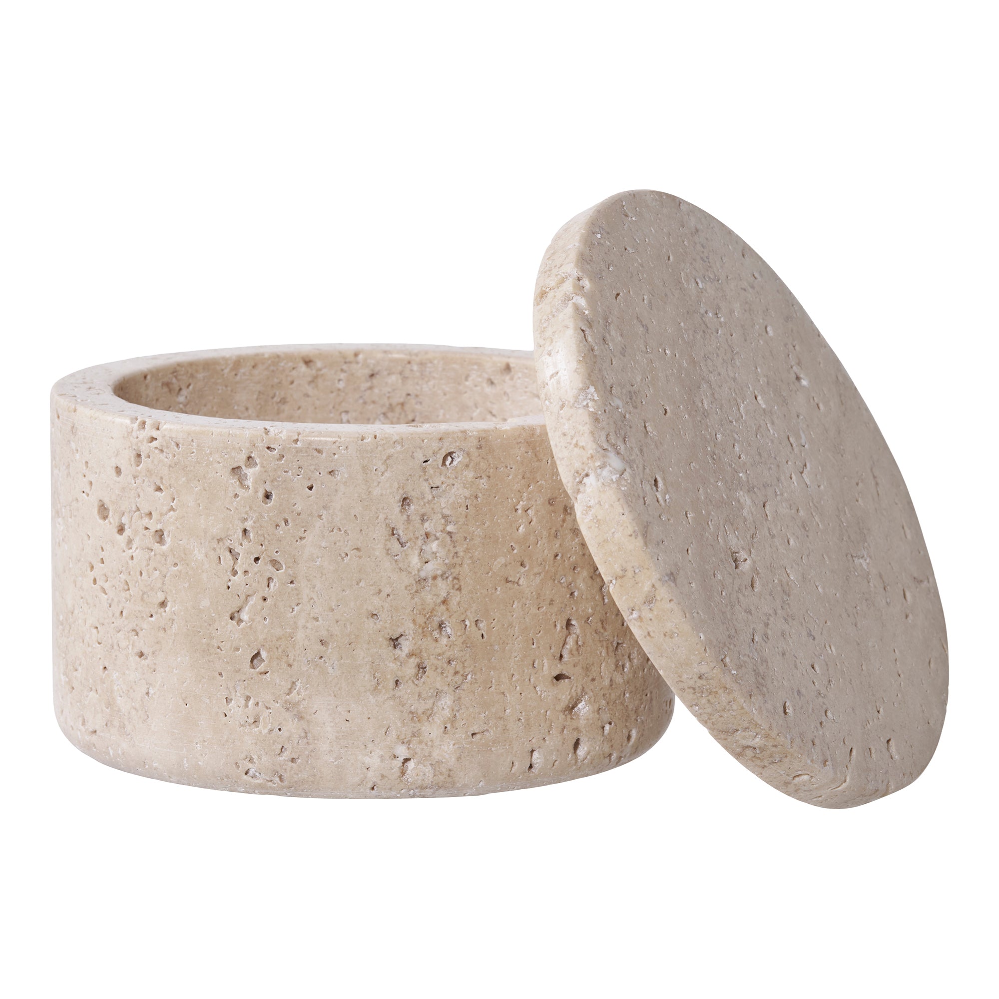 Förvaringsburk Travertin