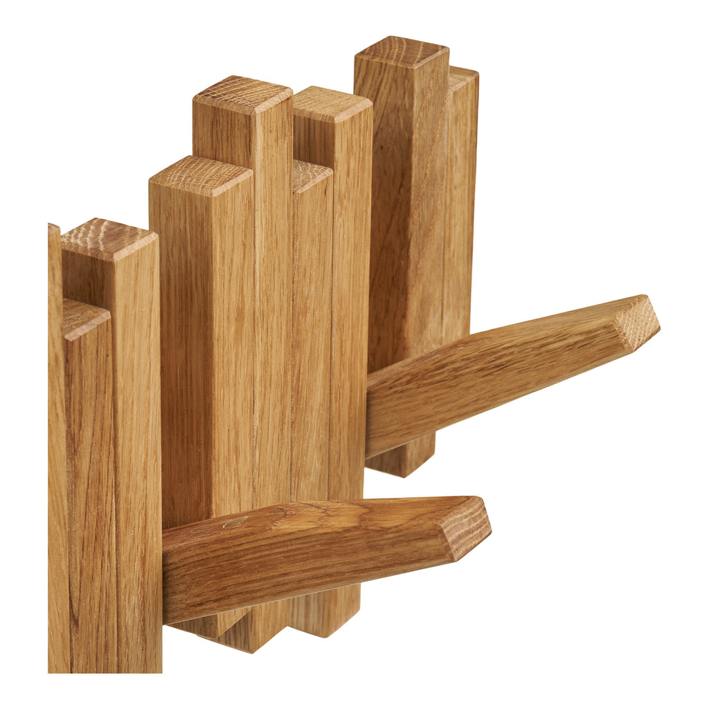 Caltra Klädhängare – Natur Ek