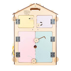BusyHus NATURA PASTELL – aktivitetshus i björk, begränsad upplaga – BusyKids