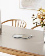 Elegant Glasbricka – Rökt ek