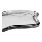 Elegant Glasbricka – Rökt ek