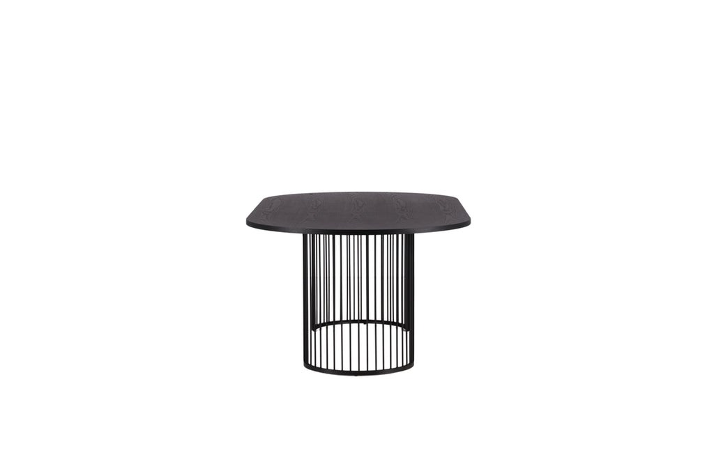 Hamneskär Ovala Matbord 220 x 110 Svart