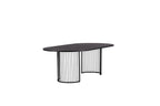 Hamneskär Ovala Matbord 220 x 110 Svart