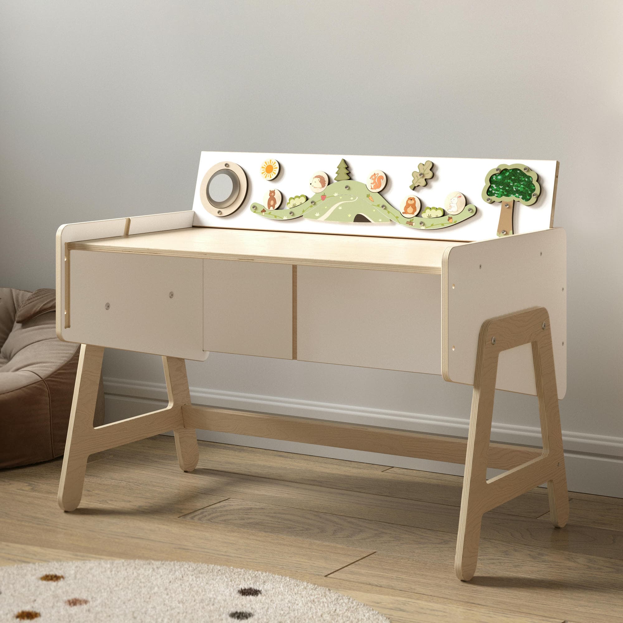 Spielzeugregal / Tisch LILU – BusyKids