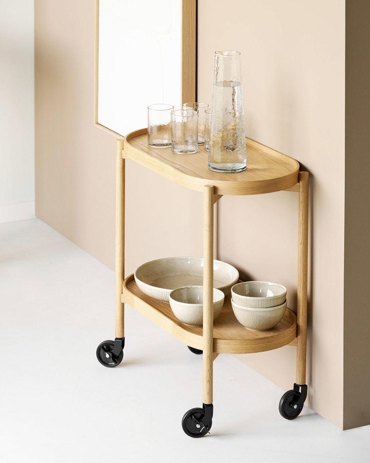 Viola Serveringskål – Beige