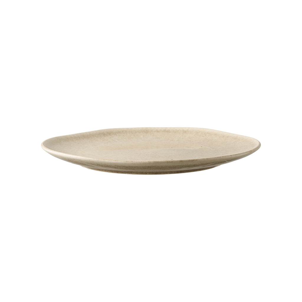 Viola Lunch Tallrik – Beige (Set om 4) 21cm