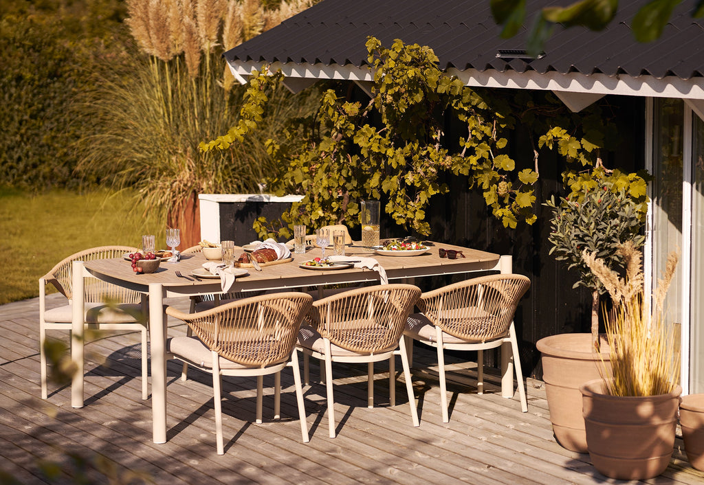 Viola Middagstallrik – Beige (Set om 4) 27cm