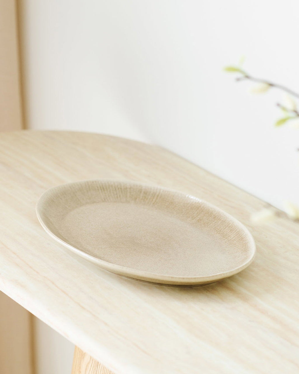 Viola Serveringbricka – Beige