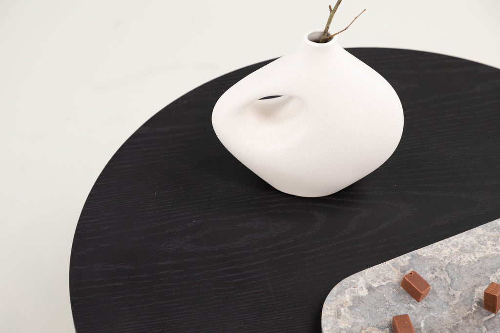 Saltö Soffbord ⌀85 Svart