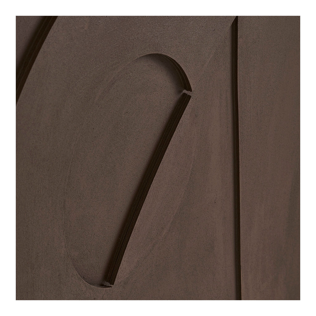Isabella Relief Väggdekor – Brun 02